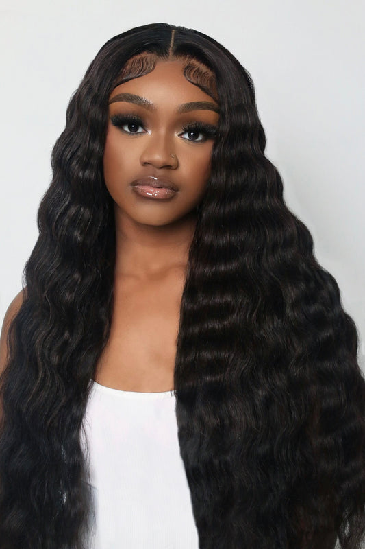 Natural Color Closure Wig Unit
