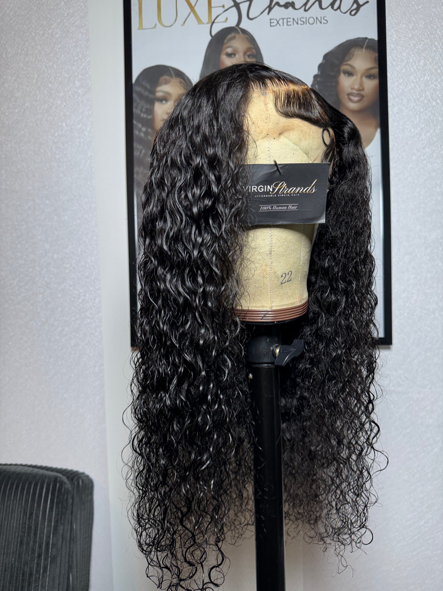 24” Affordable Virgin 250% Density