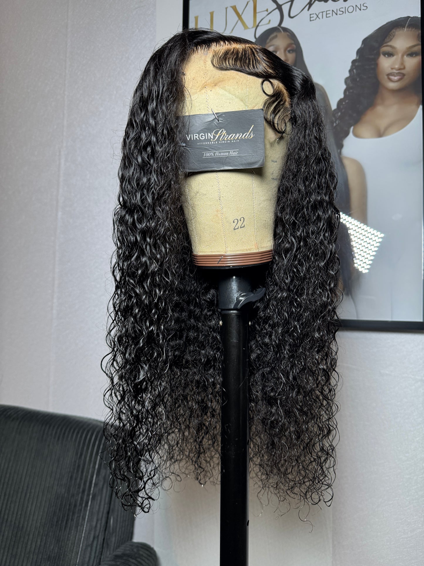 24” Affordable Virgin 250% Density