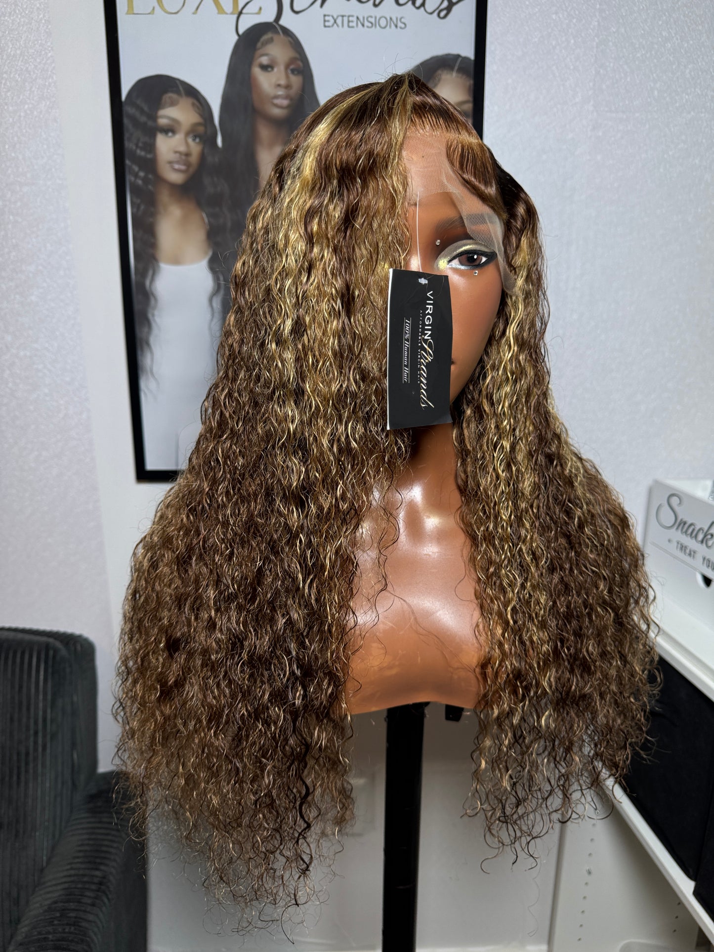 24” Affordable Virgin 250% Density